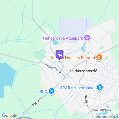 Hajnal Apartman a térképen