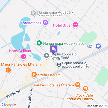 Hotel Aurum a térképen