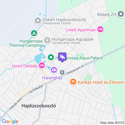 Hunguest Hotel Béke a térképen