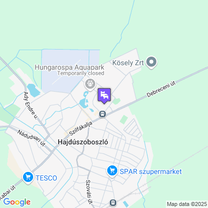 Hunguest Hotel Apollo a térképen